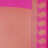 Beautiful Pink & Multi Color Faux Georgette Printed Saree 