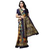 Kashvi sarees georgette with blouse piece Saree (1550_3_ Multicoloured_ One Size)