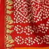 Kashvi Sarees Bhagalpuri Silk Bandhni Print Saree With Unstitched Blouse for Women