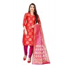 Kashvi Jacquard Silk Woven Salwar Suit Dupatta Dress Material for Women(Free Size)