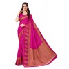 Kashvi Sarees Georgette with Blouse Piece Saree (AS_1168_3_Pink_One Size)