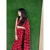 Kashvi Sarees Georgette Saree (1612_1_RED_one Size)