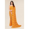KASHVI Sarees  Ombre Daily Wear Georgette Saree  (YELLOW)