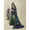 Floral Print, Paisley, Printed Daily Wear Georgette Saree  (Multicolor)